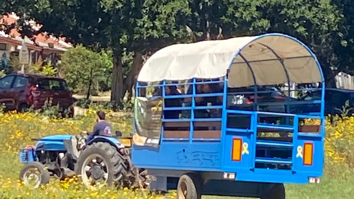 Le tracteur de Chilika – une expérience rurale au cœur du centre