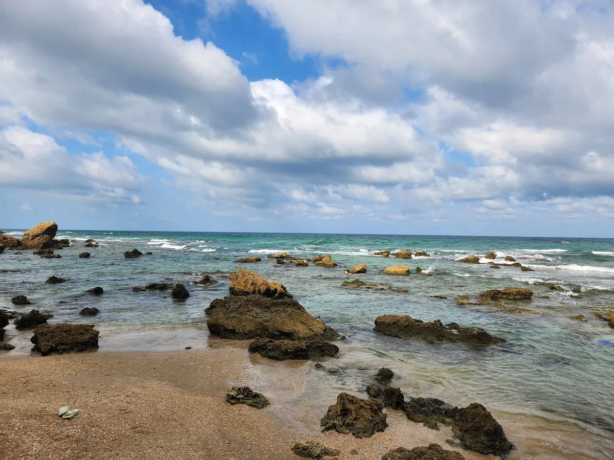 La plage de Gedor et la réserve naturelle de Tel Gedor - 2