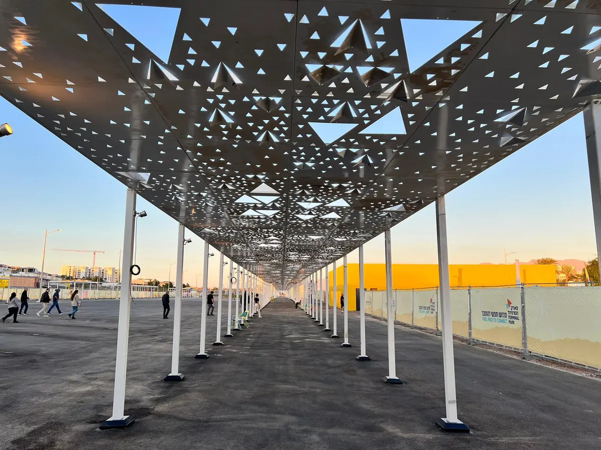 Parc du Terminal: le Central Park d'Eilat