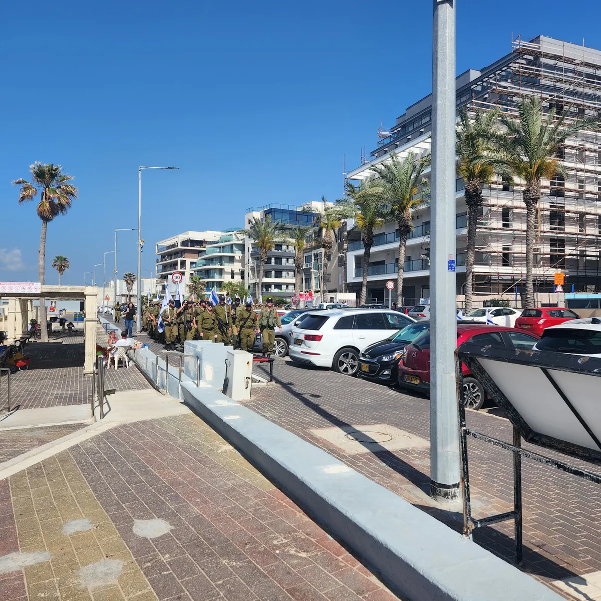 Plage et promenade de Bat Galim
