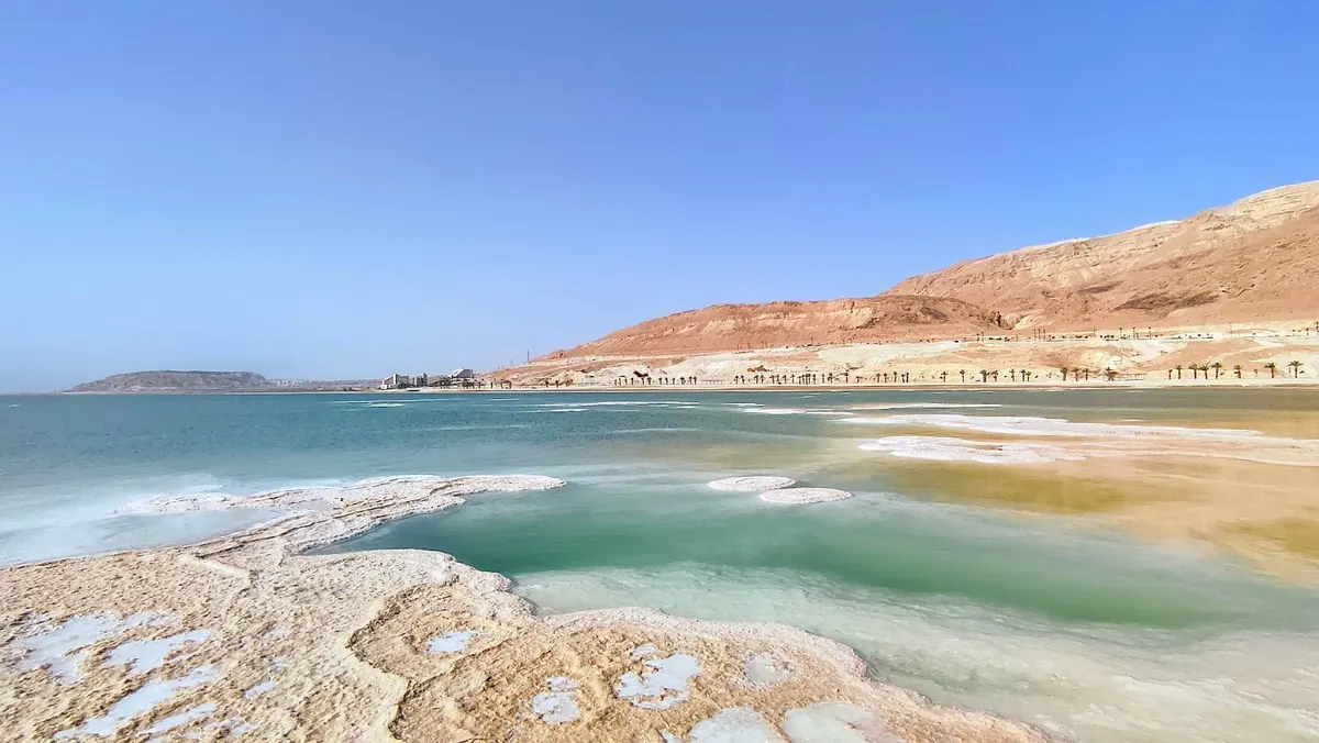 Le pays des dattes: une variété d'expériences dans la mer Morte