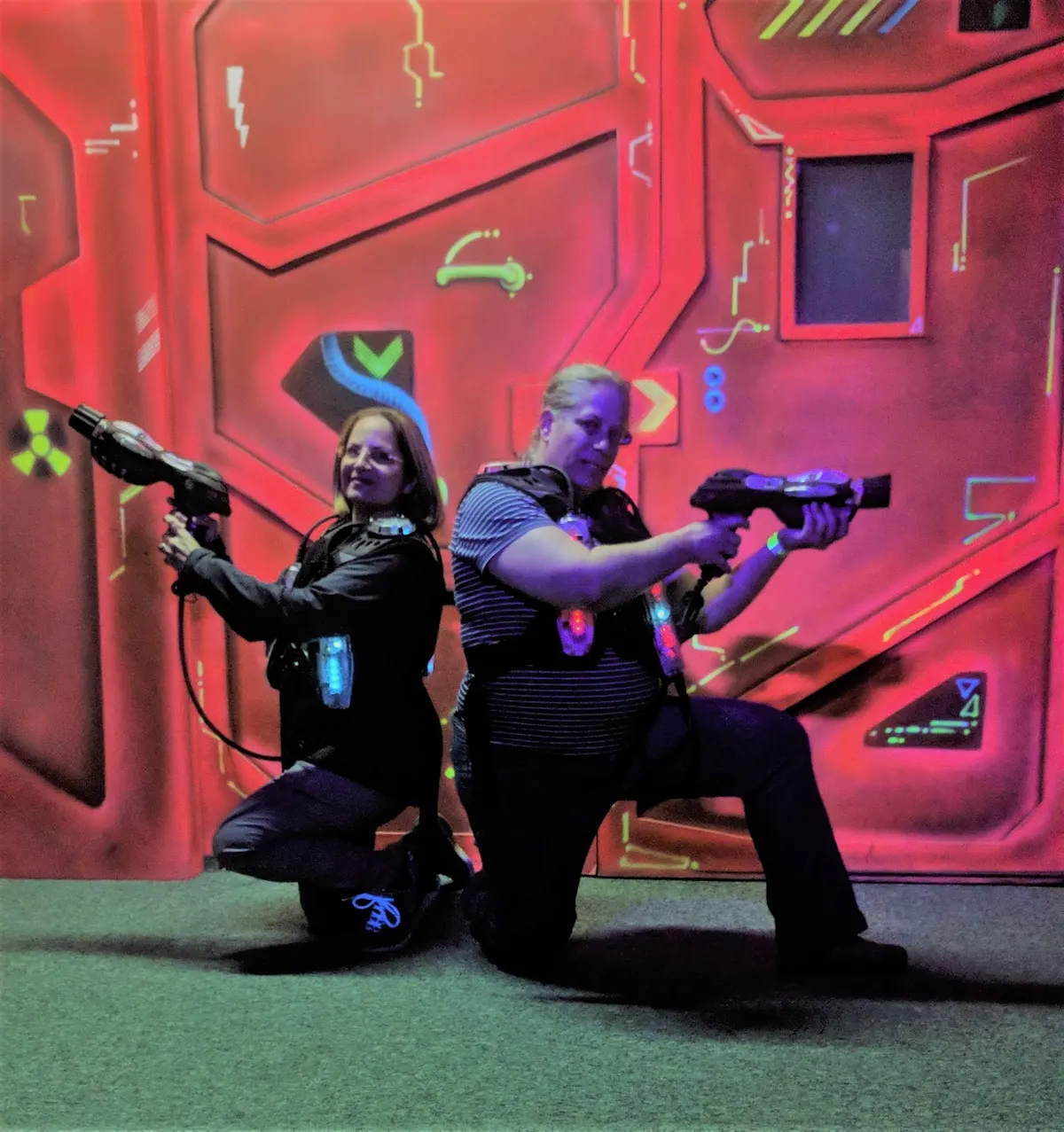 Laser tag—Eilat. - 2