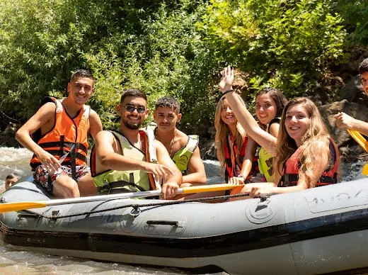 Rafting sur la rivière Jourdain - des expériences extrêmes dans les plus beaux paysages