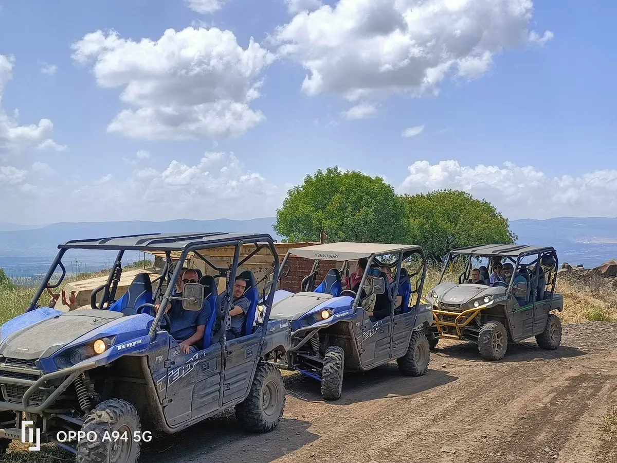 Balades en buggy dans le Golan: une expérience de terrain au nord du Golan. - 2